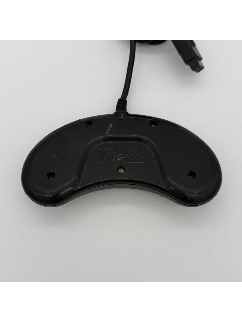 Sega Genesis 6 Buttons Controller Model MK-1653 Tested Working Black